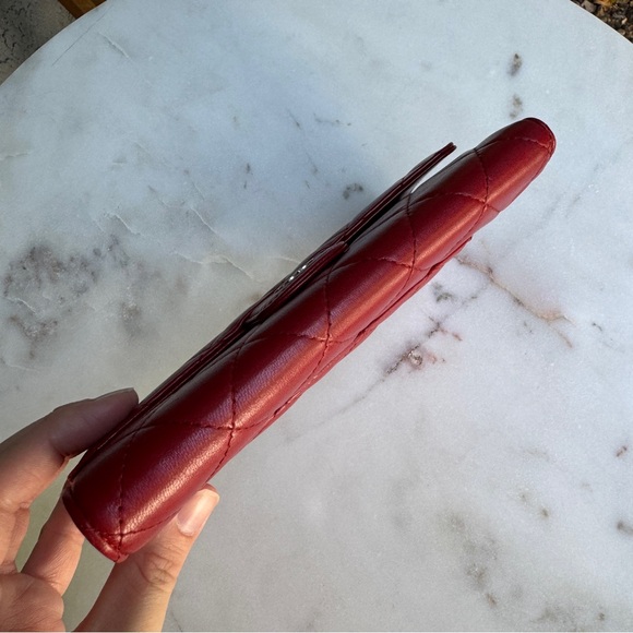 SOLD Chanel Quilted Lambskin Long Wallet - Picture 9 of 16